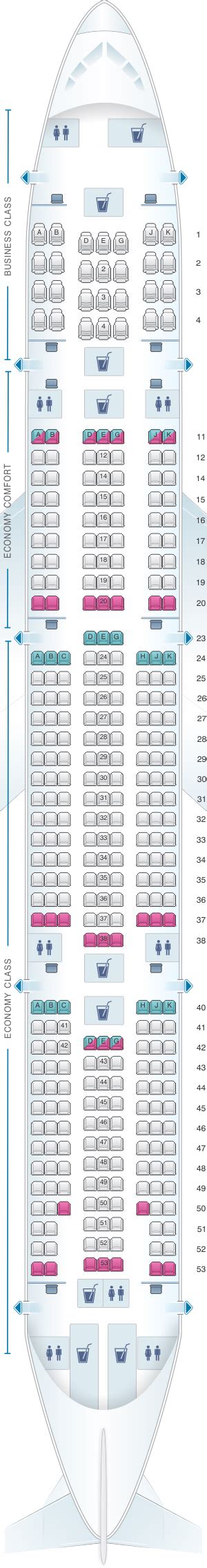 boeing 777 turkish airlines seat map|Seat map of Turkish Airlines Boeing 777.